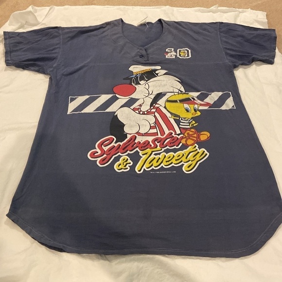 VINTAGE Sylvester and Tweety dress/nightshirt - Picture 9 of 12